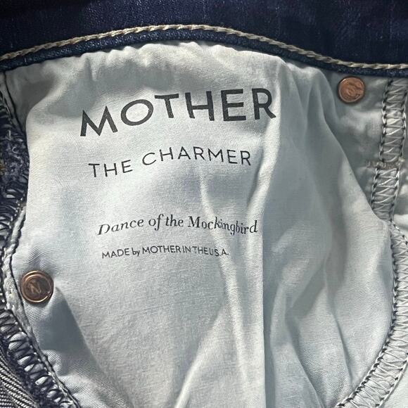 MOTHER Denim | The Charmer Jeans | Dance of the Mockingbirds Wash | Size 27 - Picture 7 of 10